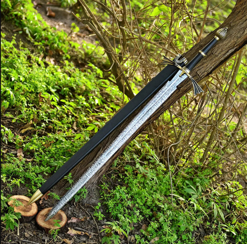 Handmade Arya\'s Stark Needle Sword – GOT Inspired Replica, Medieval Fantasy Gift