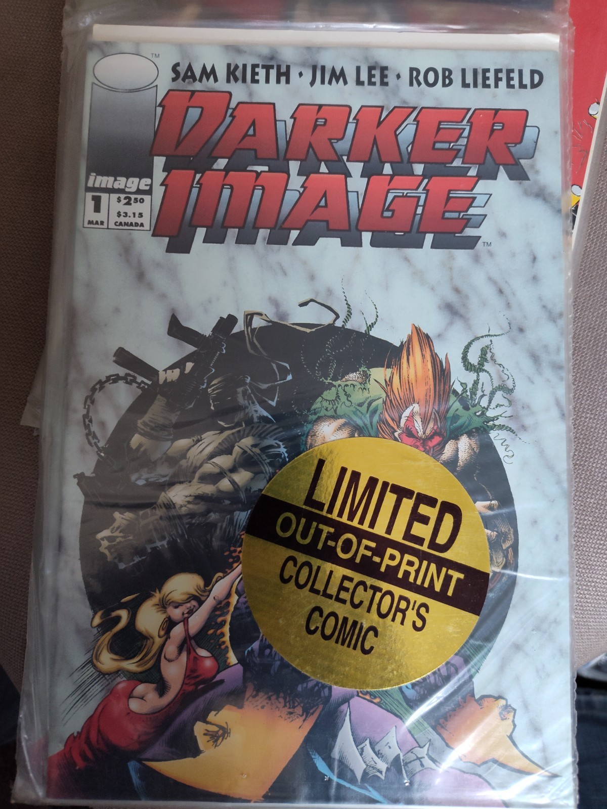 Darker Image #1 Treat Pedigree Gold Collection SEALED Limited Collector's Comic