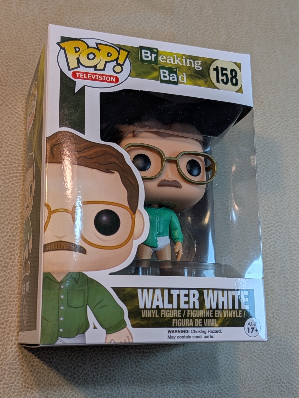 Funko Pop Television Breaking Bad Walter White #158 Vinyl Figure Unopened NIB 
