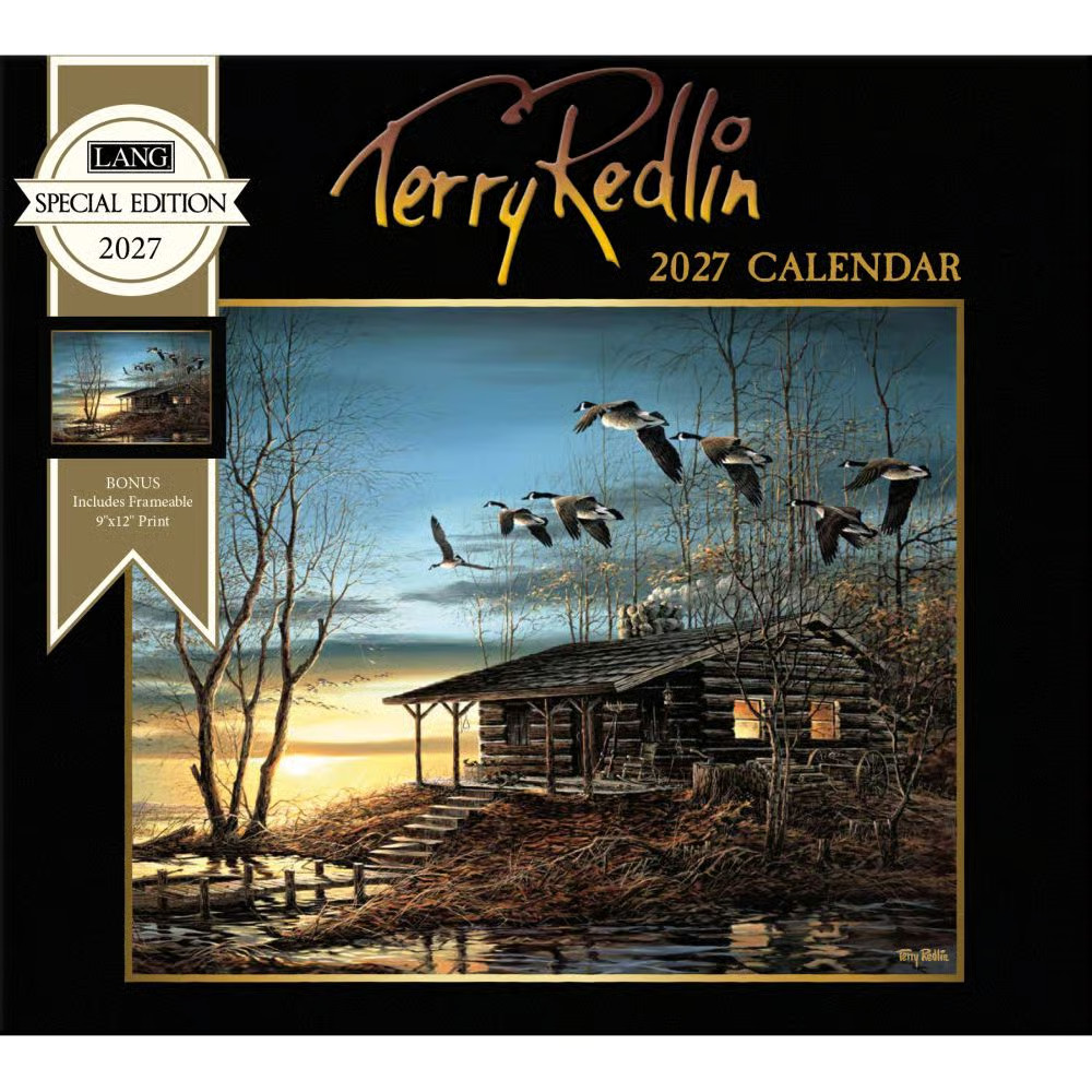 Lang Brands,  Terry Redlin Special Edition 2027 Wall Calendar