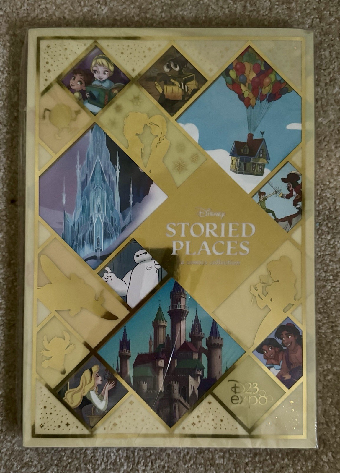 D23 Exclusive-Disney Storied Places - NEW Sealed Hardcover Book. 