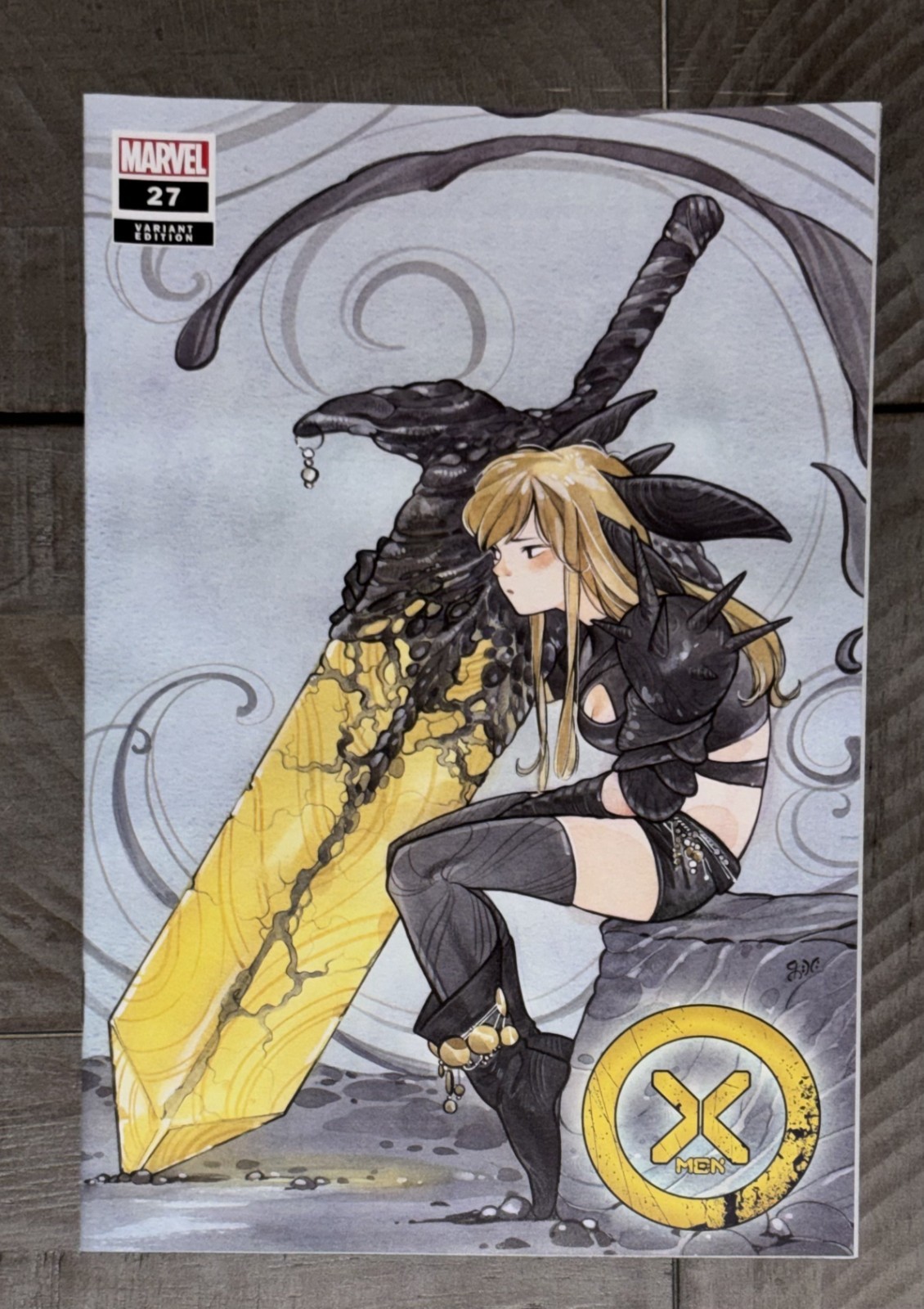 X-Men #27 Fall Of X PEACH MOMOKO NYCC Trinity EXCLUSIVE LE 2000 w/ COA MAGIK
