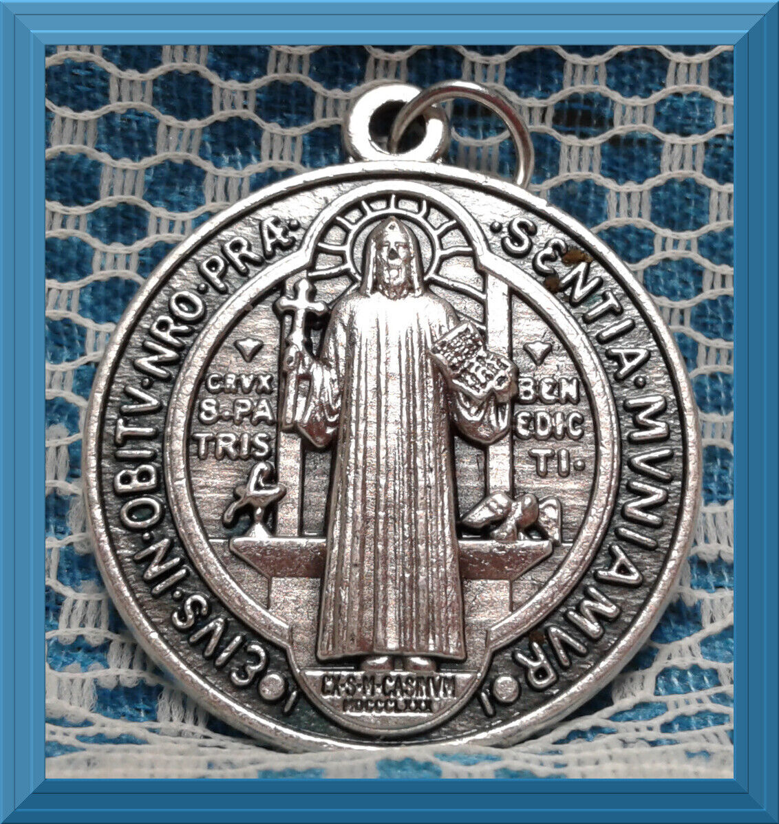 Catholic Medal 1 1/4\