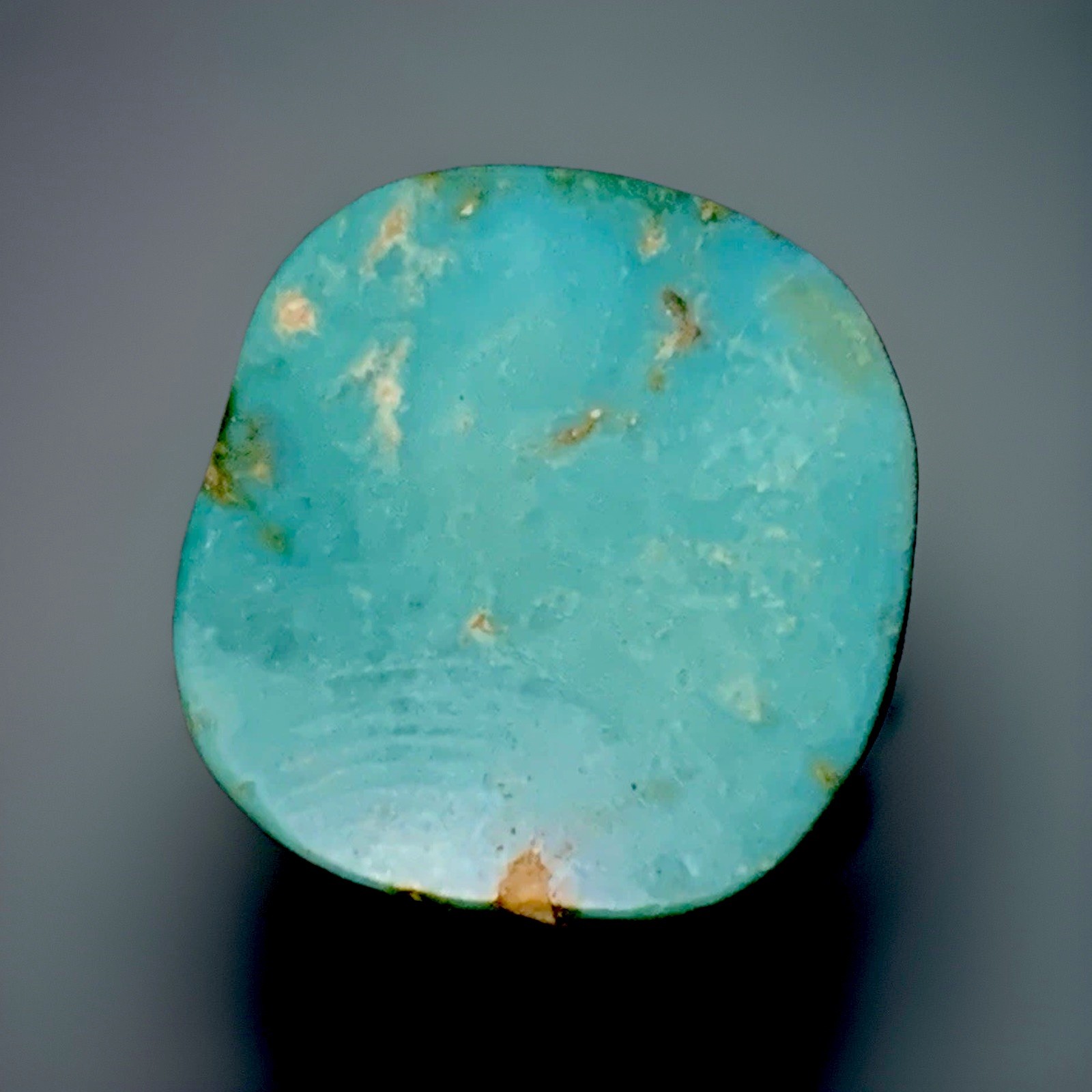 1.4 Grams/6.5 Carats AAA Gem grade Candelaria Turquoise untreated extremely hard