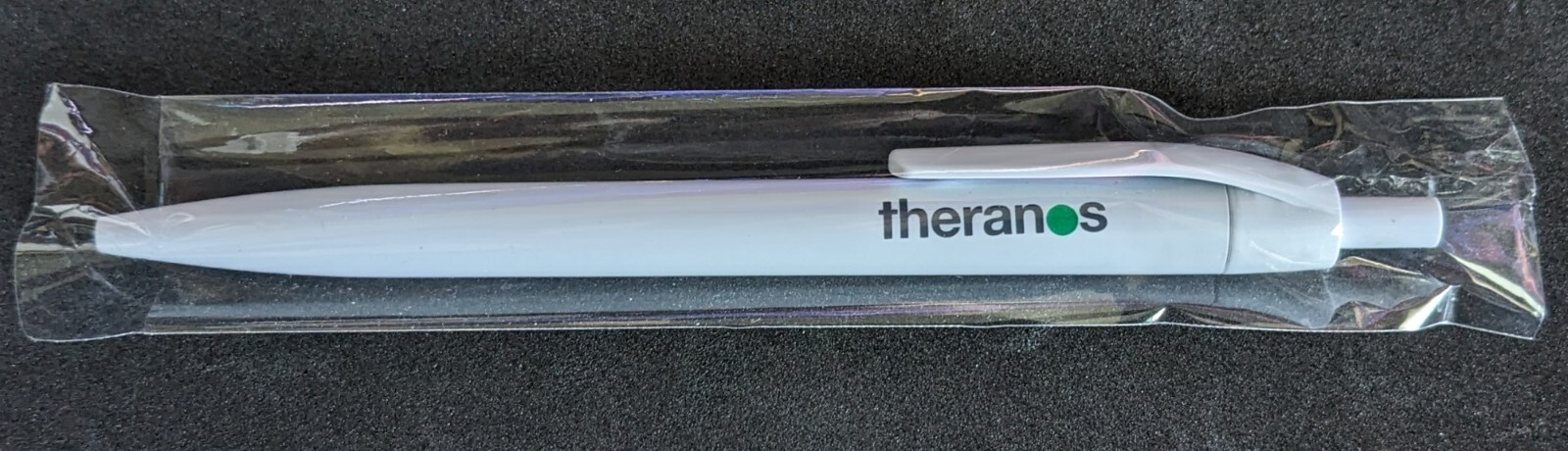 Genuine Theranos Promotional Ballpoint Pen Elizabeth Holmes (prison) NOS