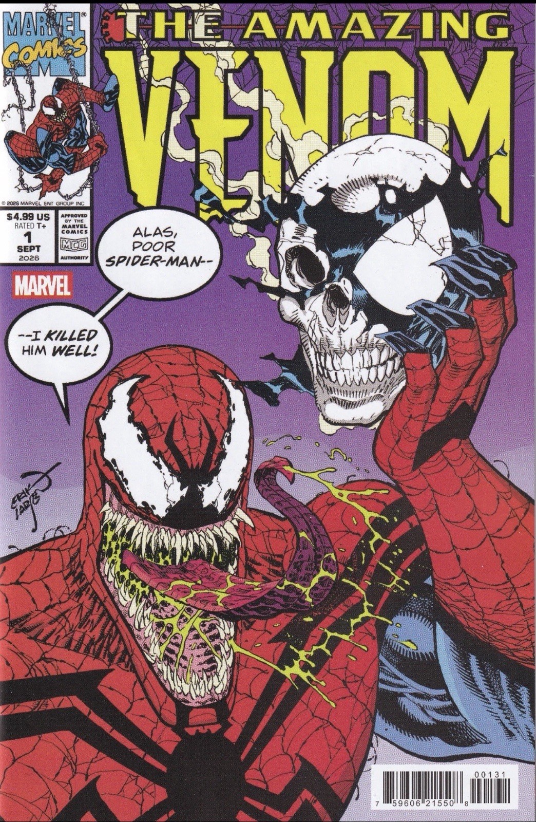 The Amazing Venom # 1 Homage Variant Cover NM Marvel