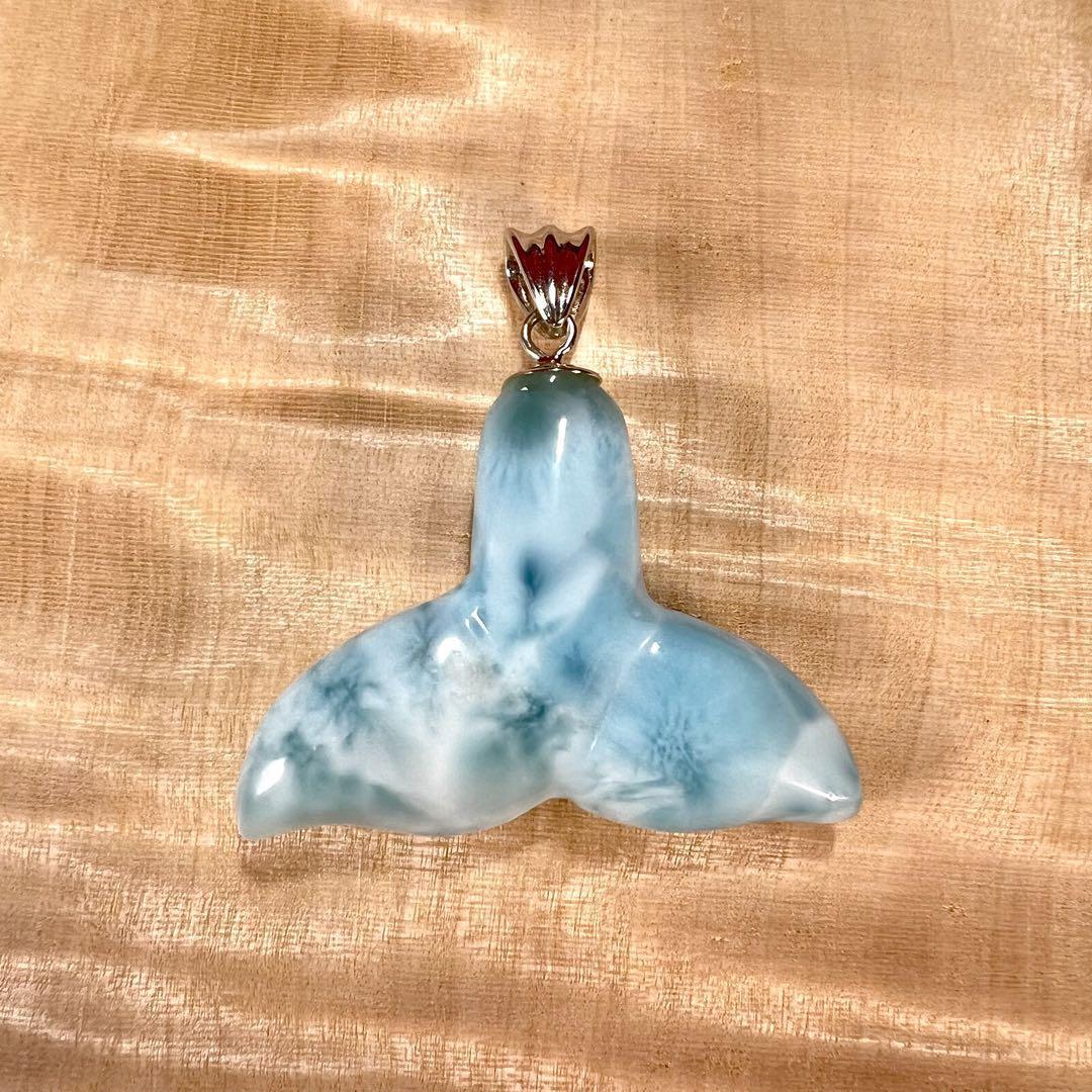High Quality Larimar Tail Necklace 7