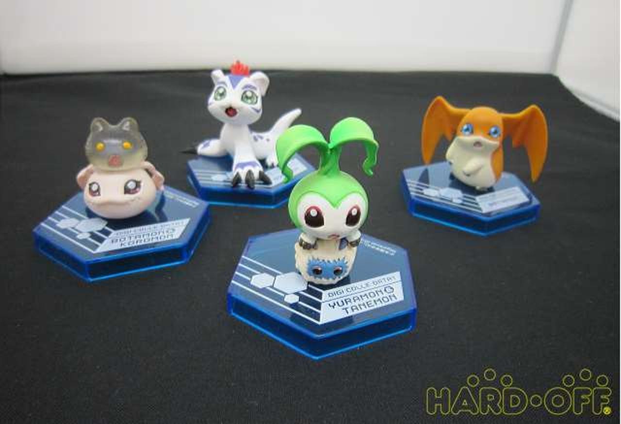 Megahouse Digico 4 Figure Set Digimon Figures Collectibles Used clean