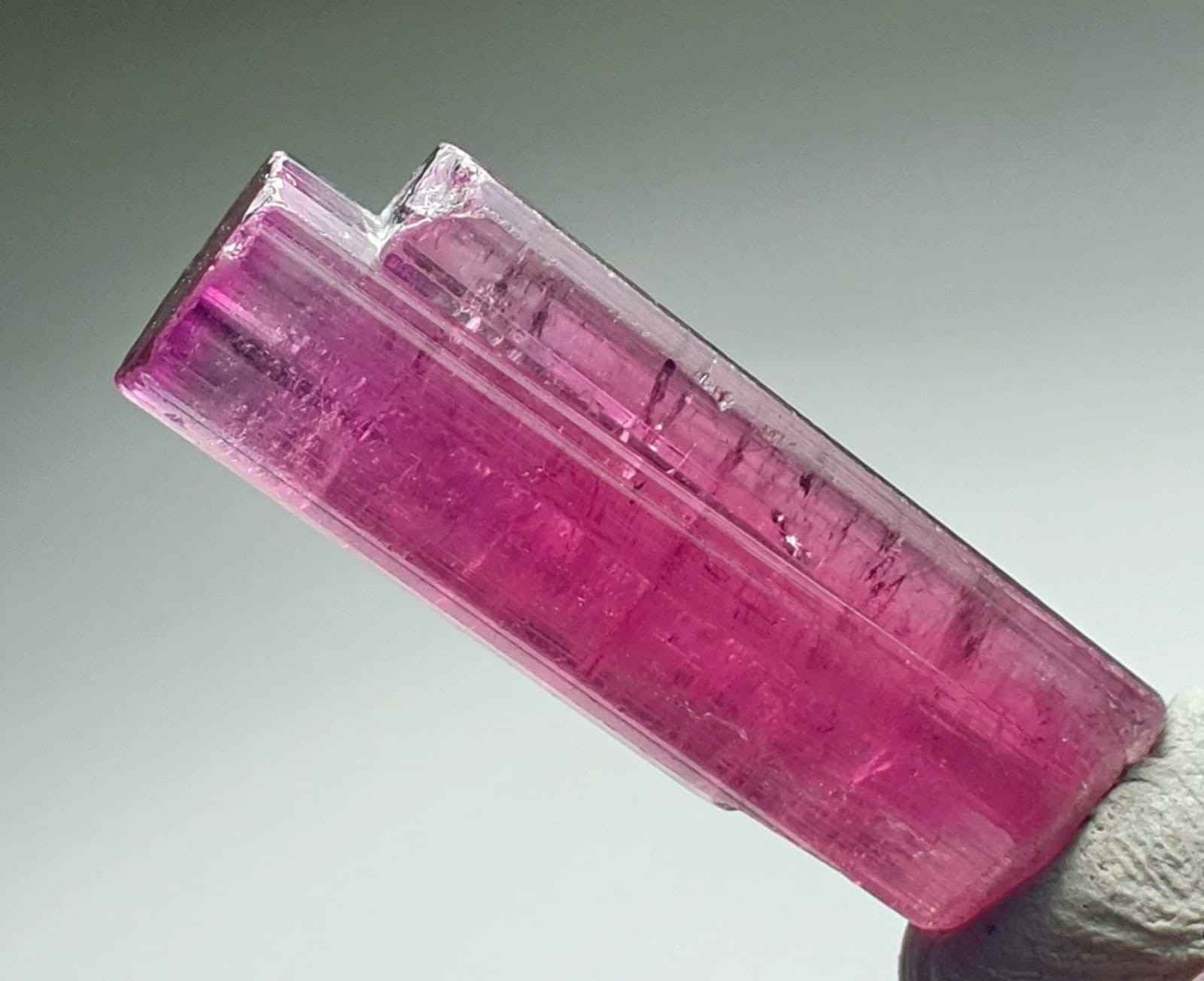 Wow Beautiful Baby Pink Purpel Color Tourmaline Crystal From Afg