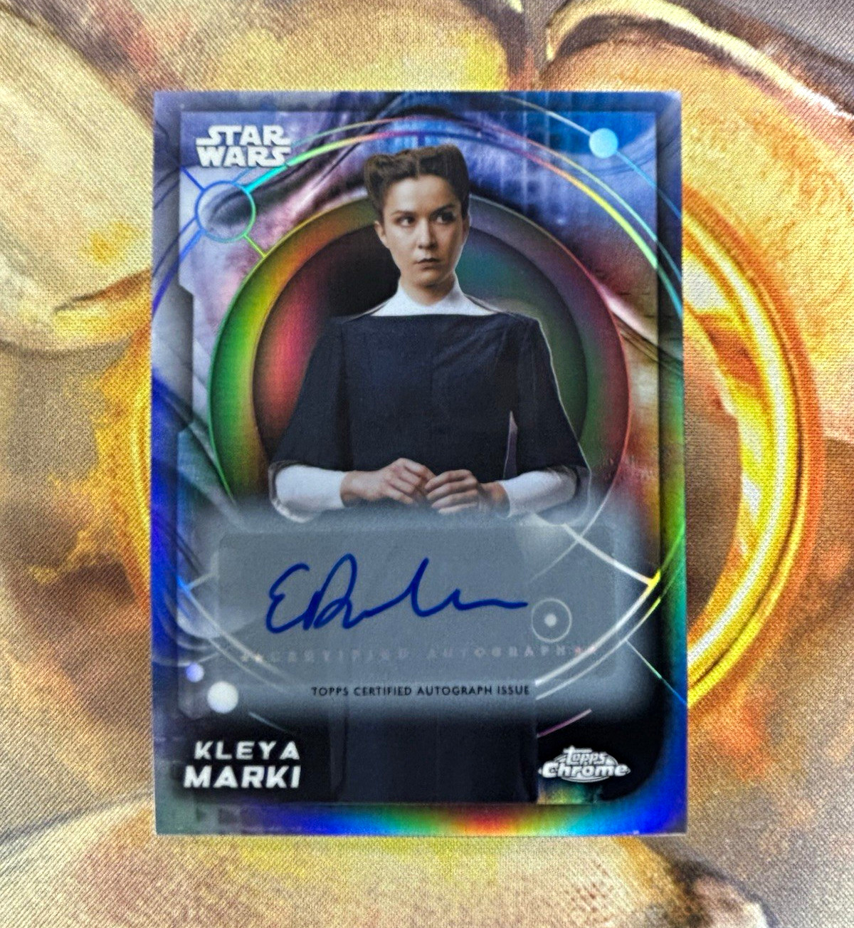 Topps 2026 Chrome Star Wars - Kleya Marki - Elizabeth Dulau - Auto #97
