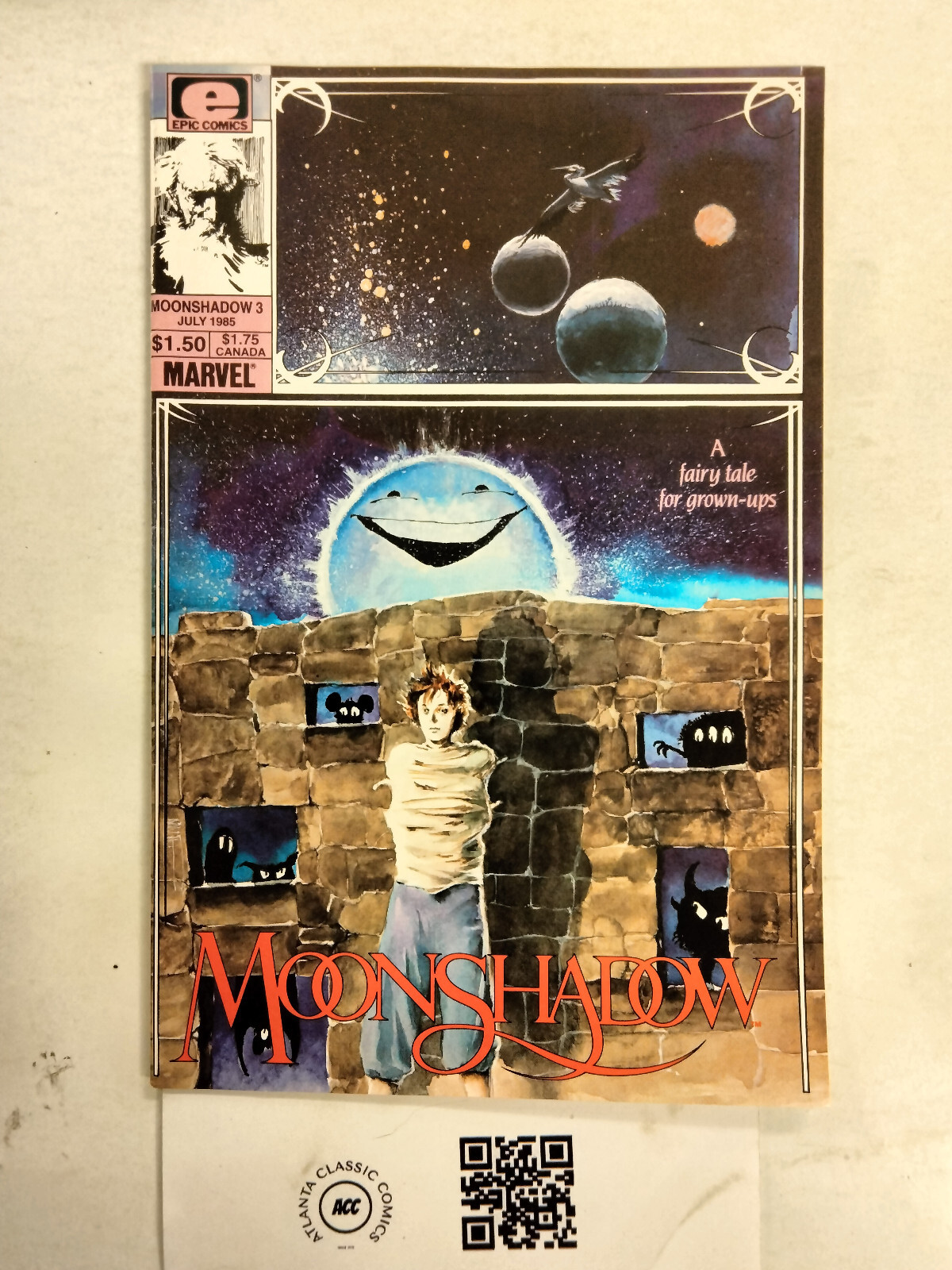 Moonshadow #3 NM Marvel Epic Comic Books j.M. Dematteis Jon j Muth 3 HH38