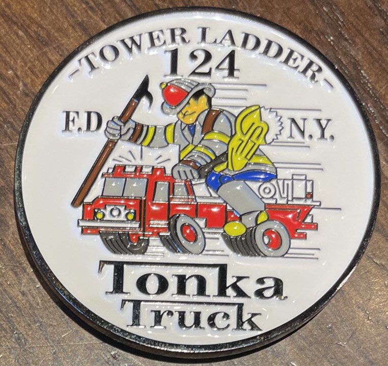 FDNY Ladder 124 Tonka Collectible Coin
