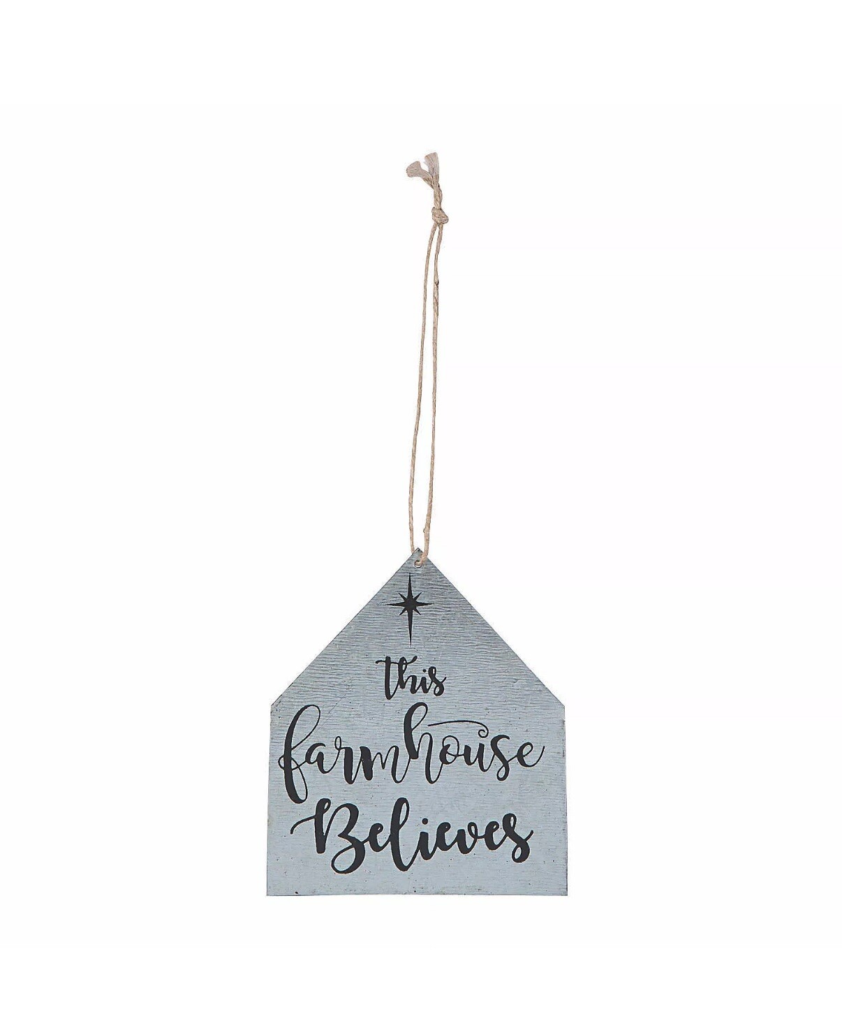 This Farmhouse Believes Ornaments - Home Decor - 12 Pieces