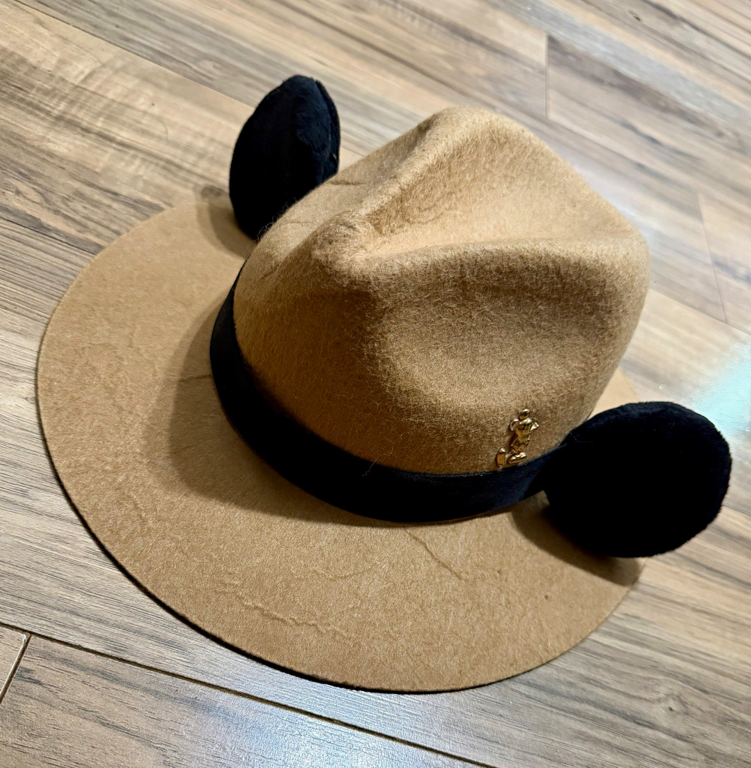 Disney Tokyo Disney Resort Mickey Mouse Ears Brown Hat Adult Unisex 57.5cm