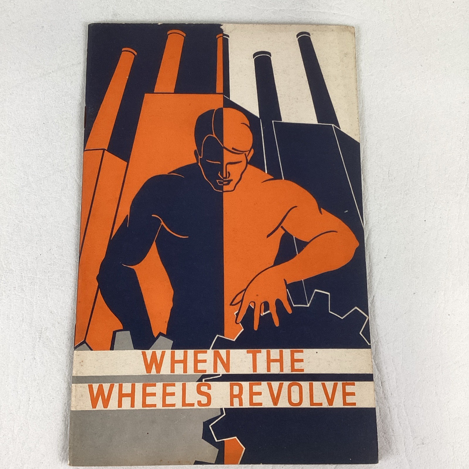 When The Wheels Revolve GM Auto Facts Vintage Informational Pamphlet 1944 40s