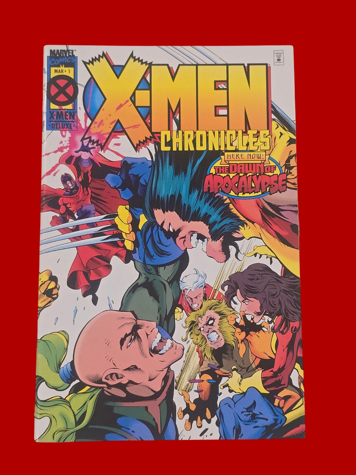 X-Men Chronicles #1 1995 Marvel Age of Apocalypse Dawn Origins Direct Edition