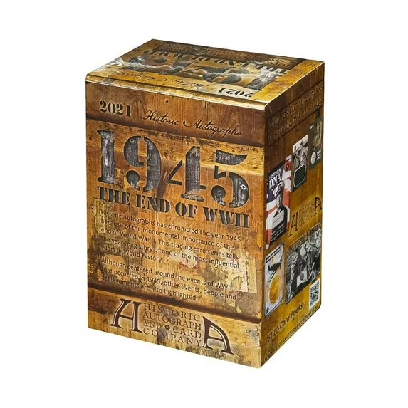 2021 Historic Autographs 1945: End of WWII Blaster Box