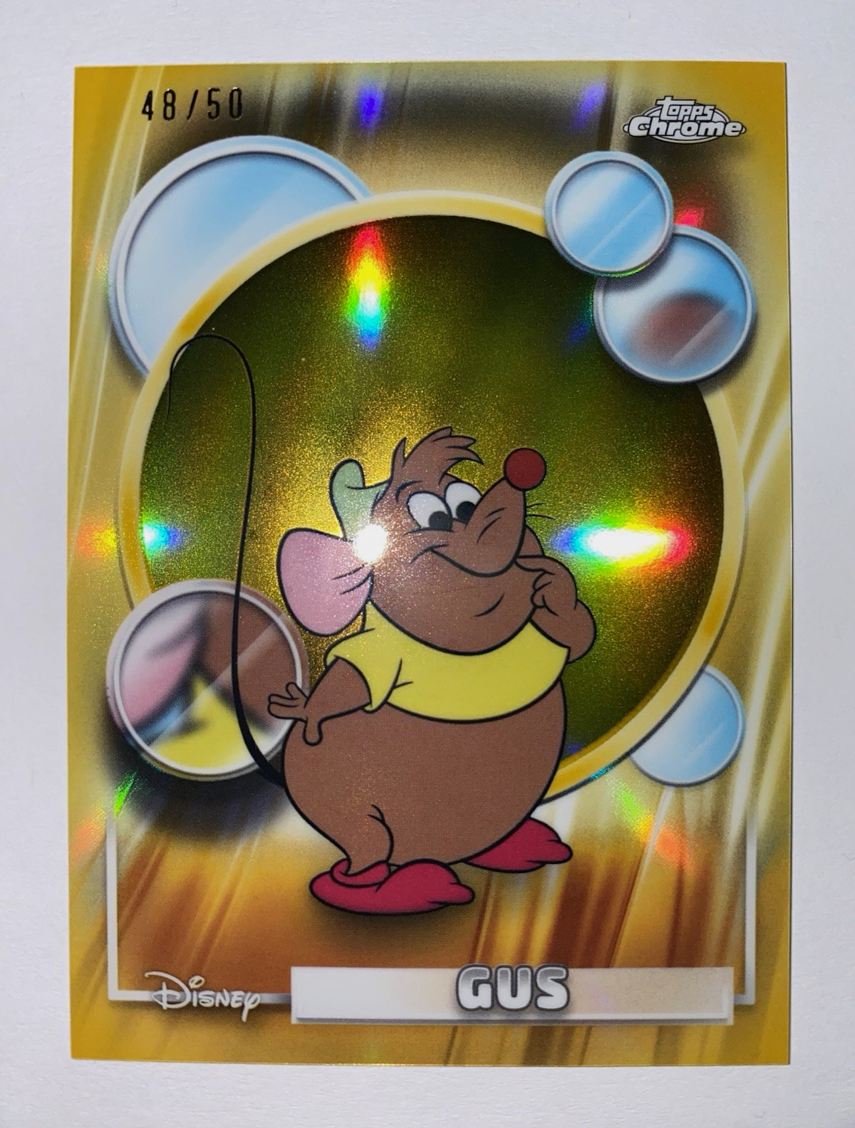 2026 Topps Disney Topps Chrome Gus /50 
