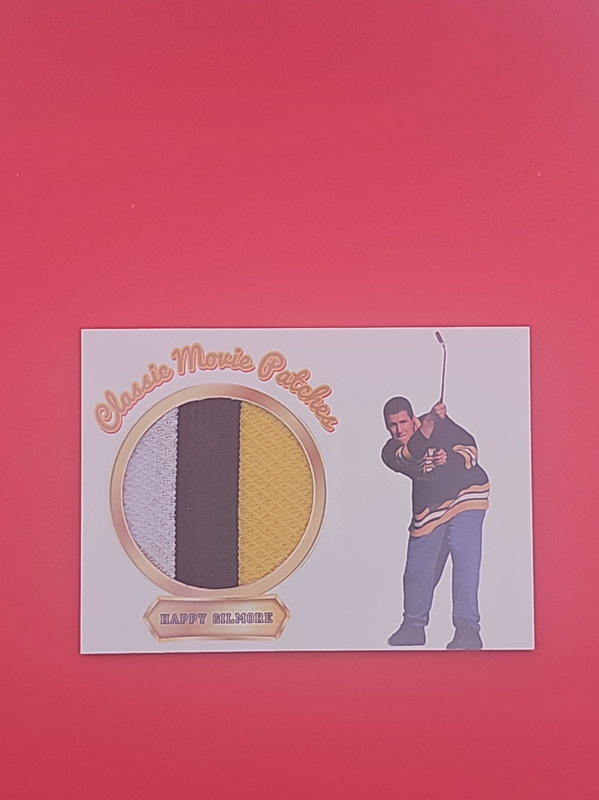 Happy Gilmore Adam Sandler Classic Movie Patches CMP-HG golf card