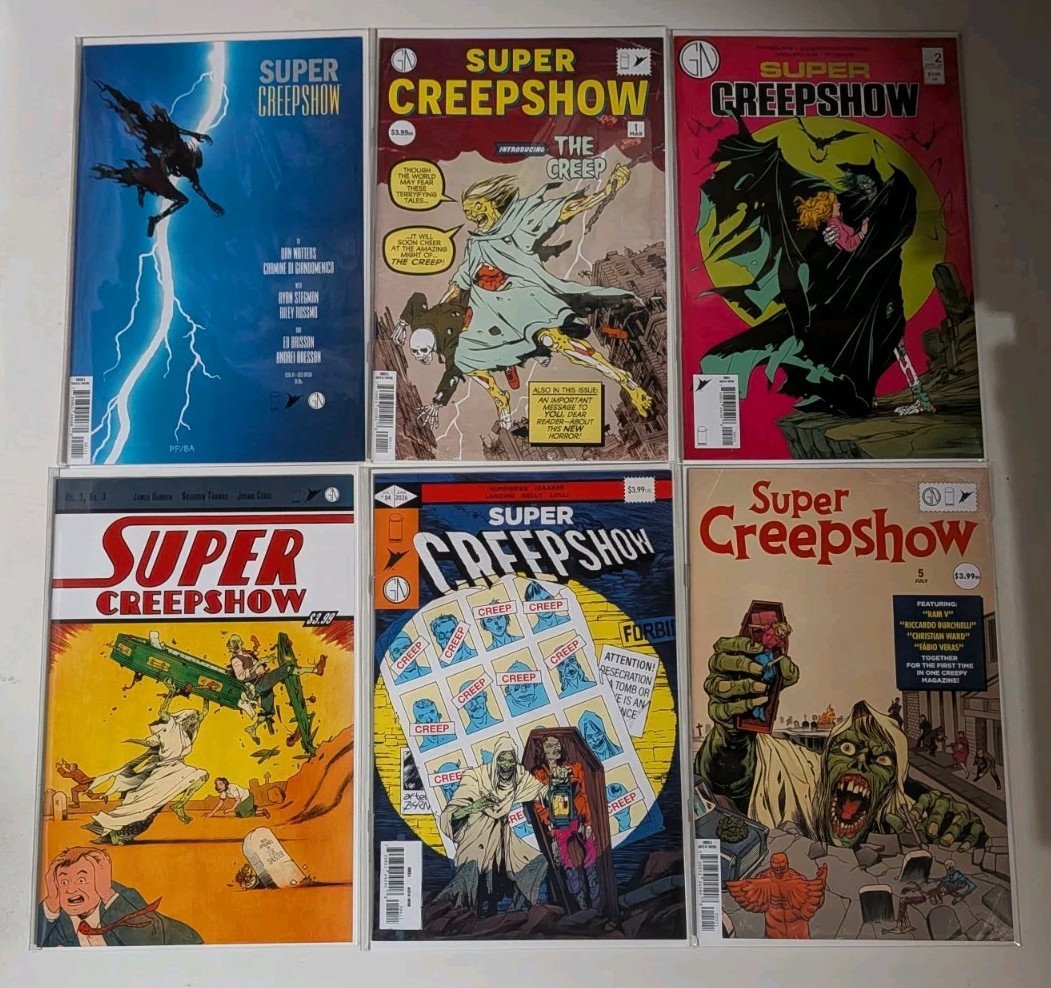 SUPER CREEPSHOW (2025) #1-5+SPEC NM-/VF+ COMPLETE SERIES SET (MR) IMAGE COMICS