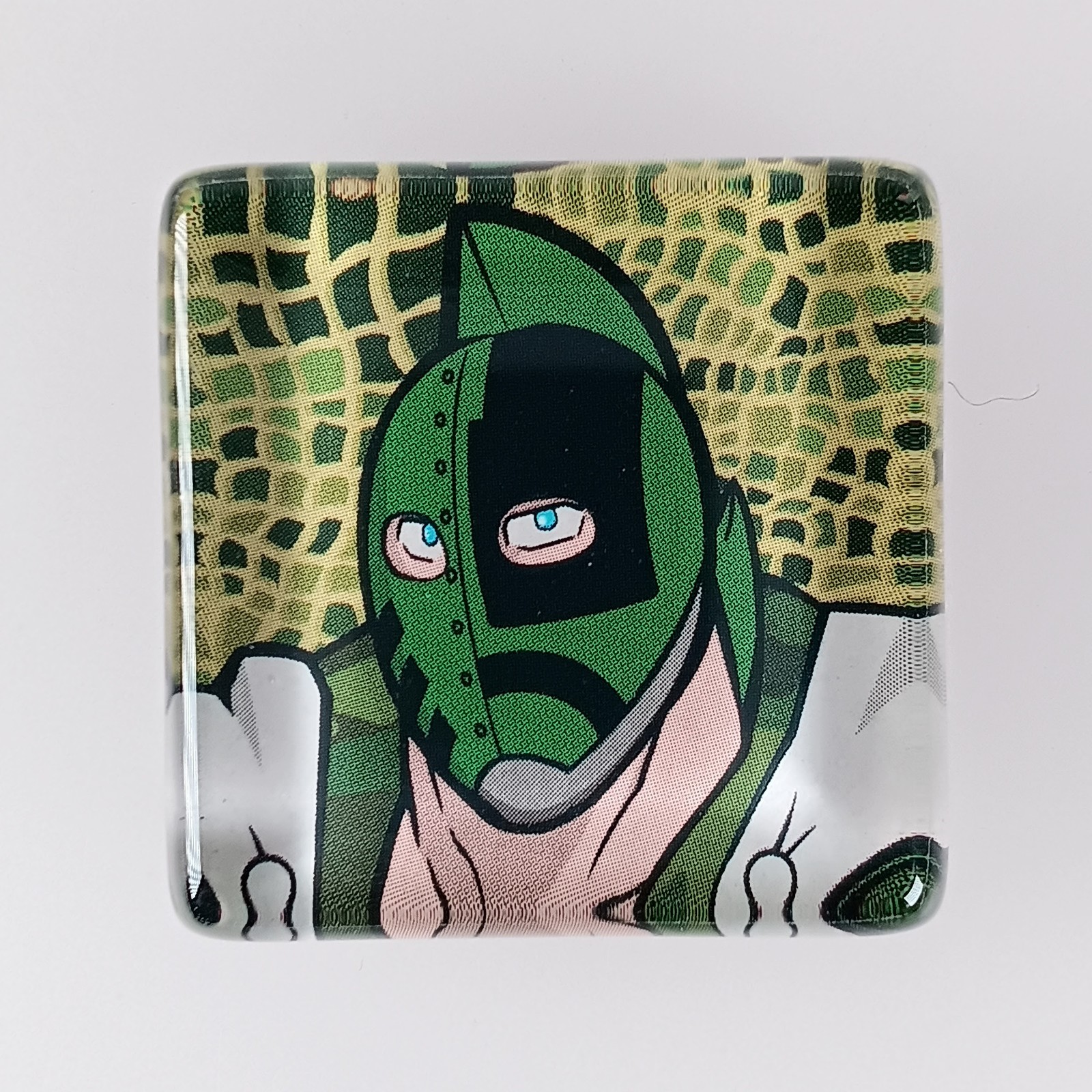 Kinnikuman Soldier - Kinnikuman: Scramble for the Throne Glass Magnet From Japan