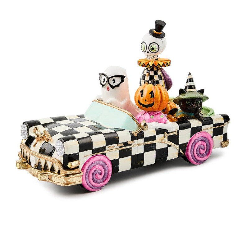 Mackenzie-Childs Trick or Treat Boo Family Car