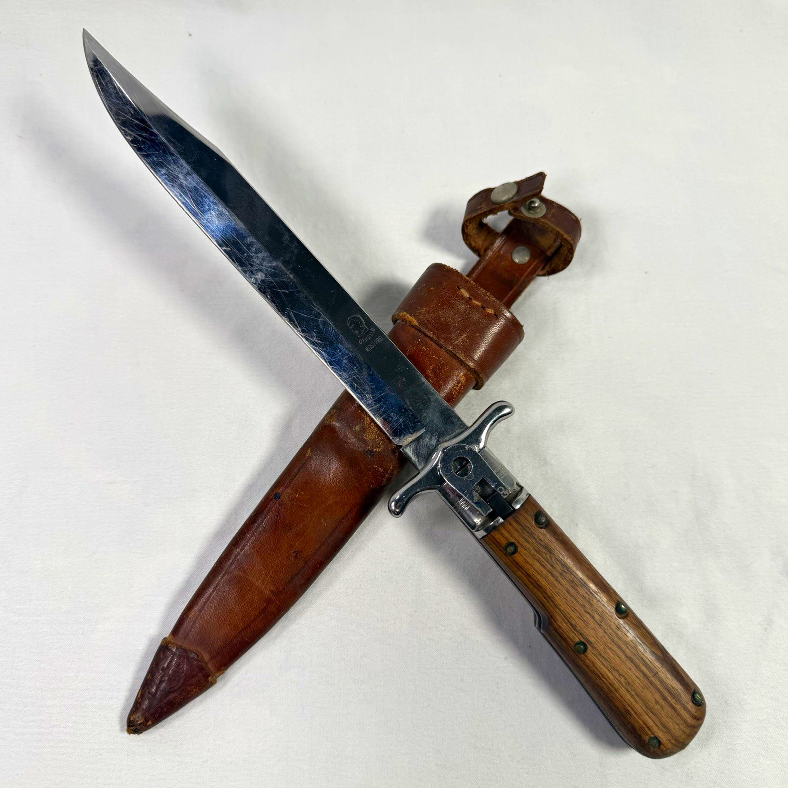 Vintage Othello Solingen folding Bowie/swing guard Germany by Anton Wingen Jr.