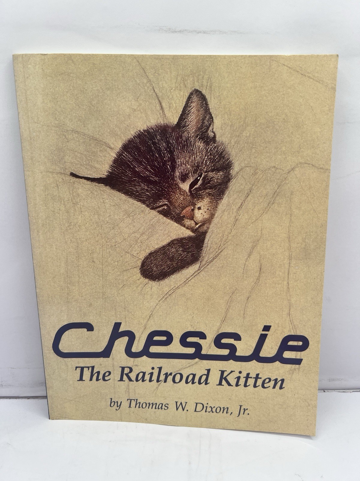 Chessie the Railroad Kitten Book – Thomas Dixon Jr –2009 Edition Paperback