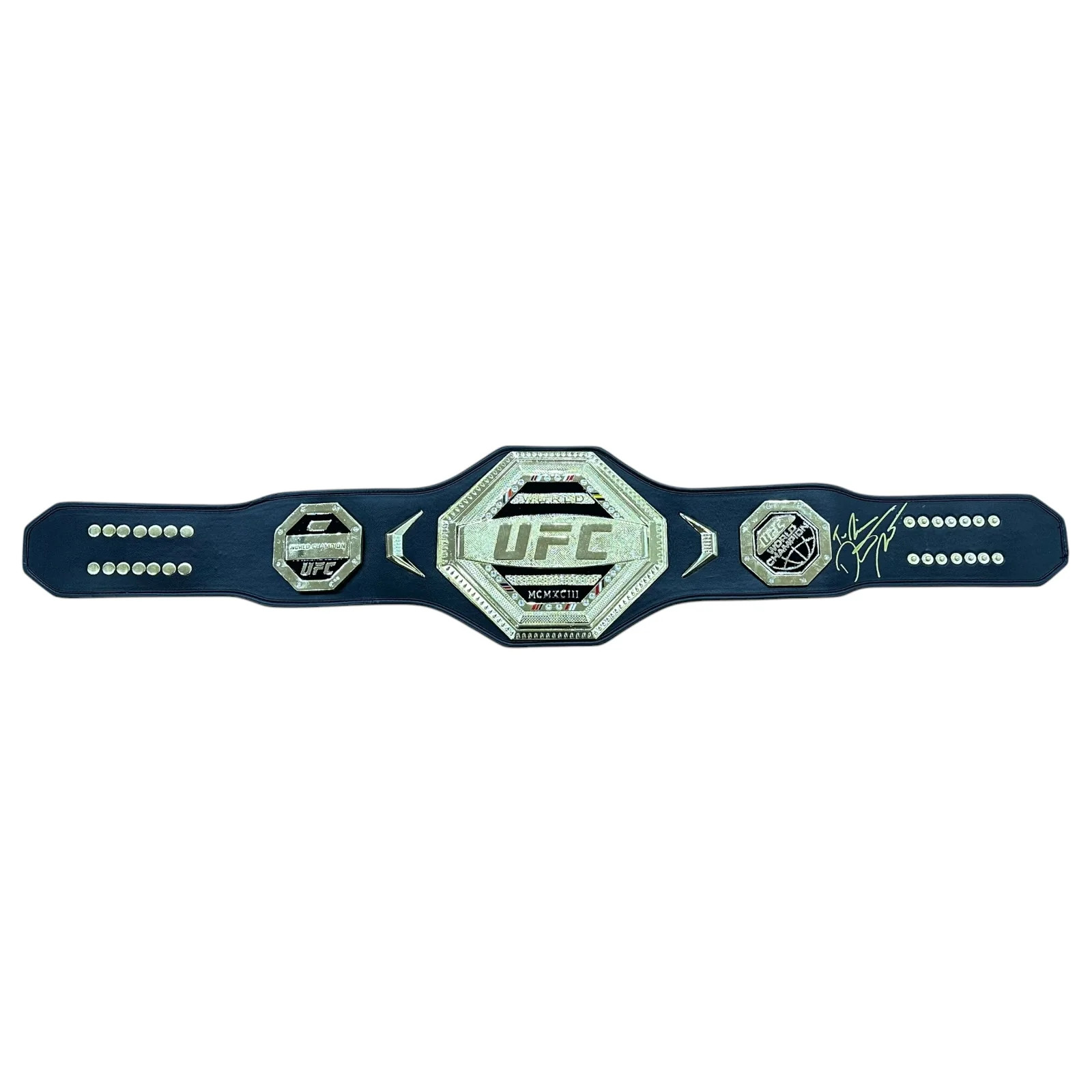 Dustin Poirier Autographed UFC World Champion Belt w/ 