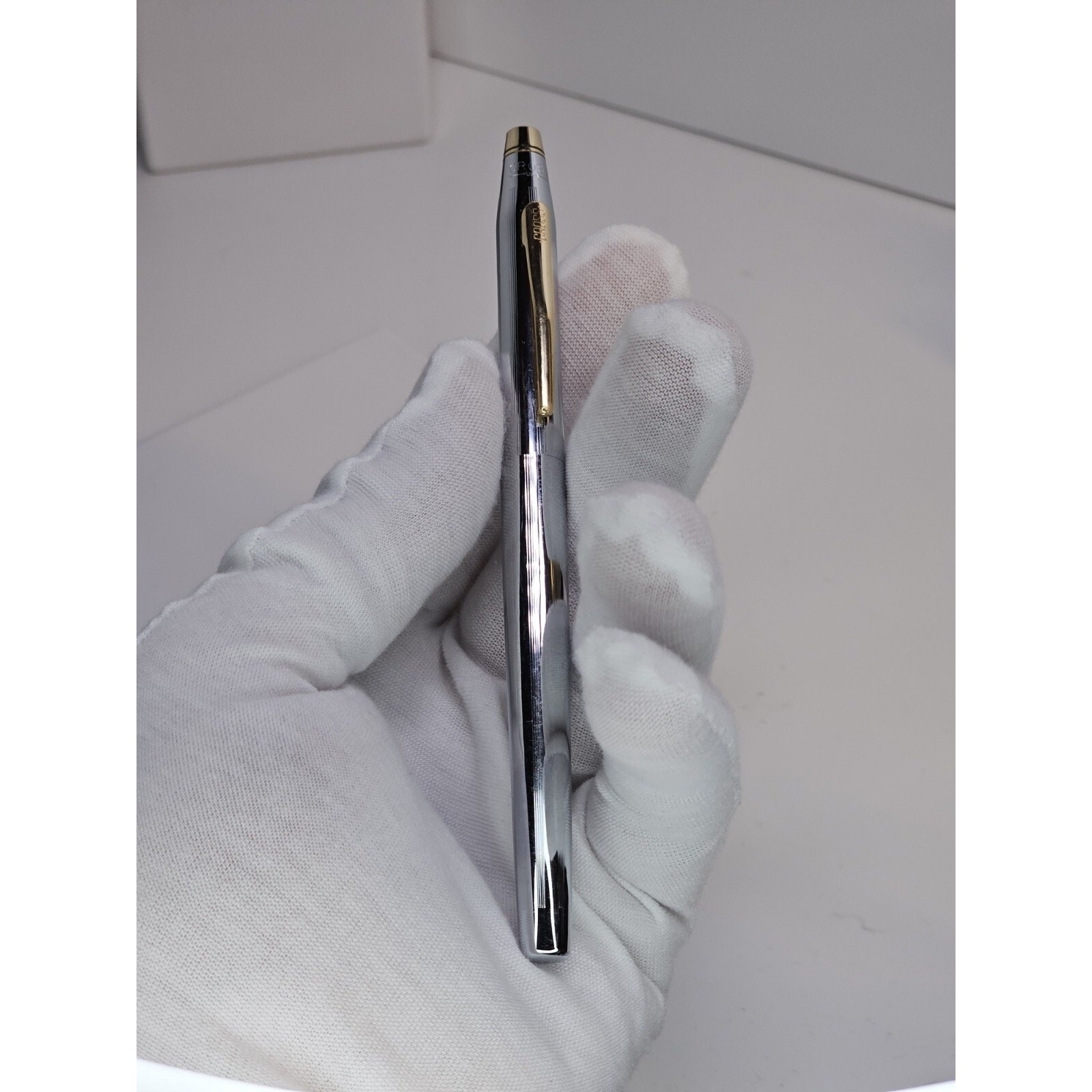 Vintage Two Tone Cross Pen Case [No Ink] [Wear]