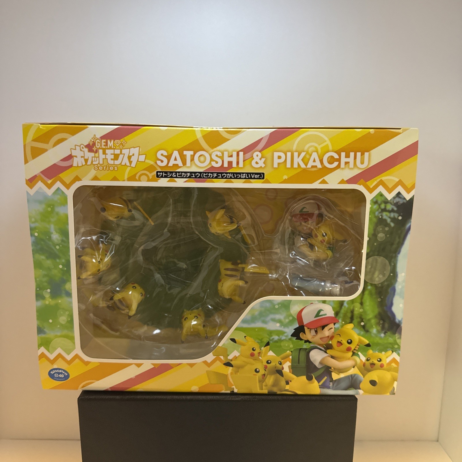 G.E.M.EX Series Pokemon Satoshi & Pikachu Lots of Pikachu Ver. 2019 Figure New