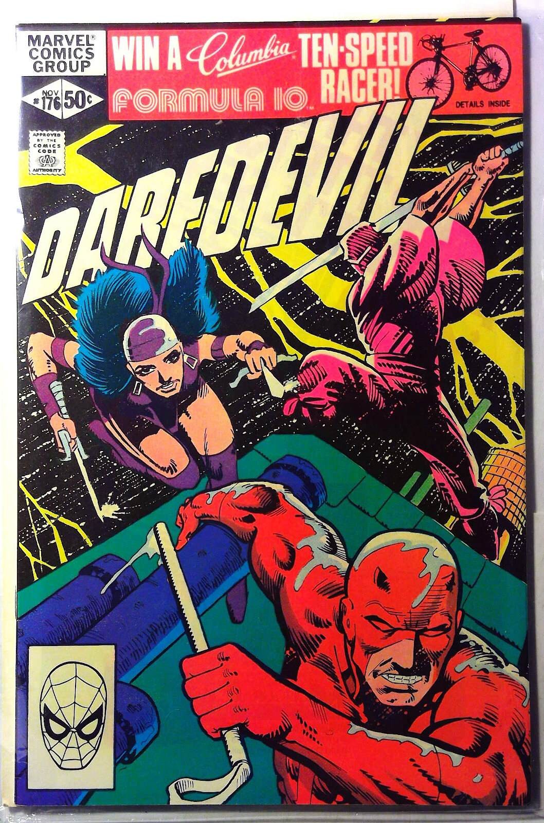 Daredevil #176 (1981) Marvel Comics Elektra Stick 1st Print Comic Book