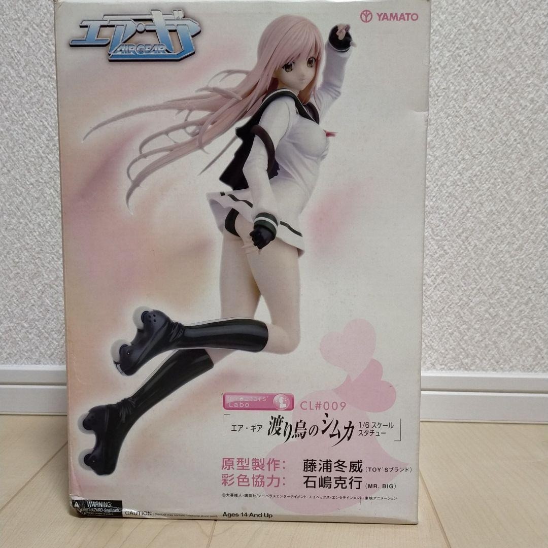Unused AIR GEAR 2007 Figure Simca 1/6 Statue YAMATO Creators' Labo CL 009 Box