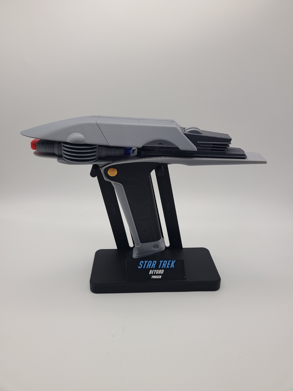 Unassembled DIY Kit Star Trek Beyond Phaser w/ Stand 3D Printed