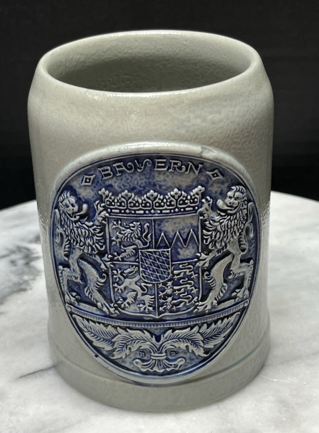 Vintage Original Gerzit Bayern Ceramic Stoneware German Beer Stein Breweriana