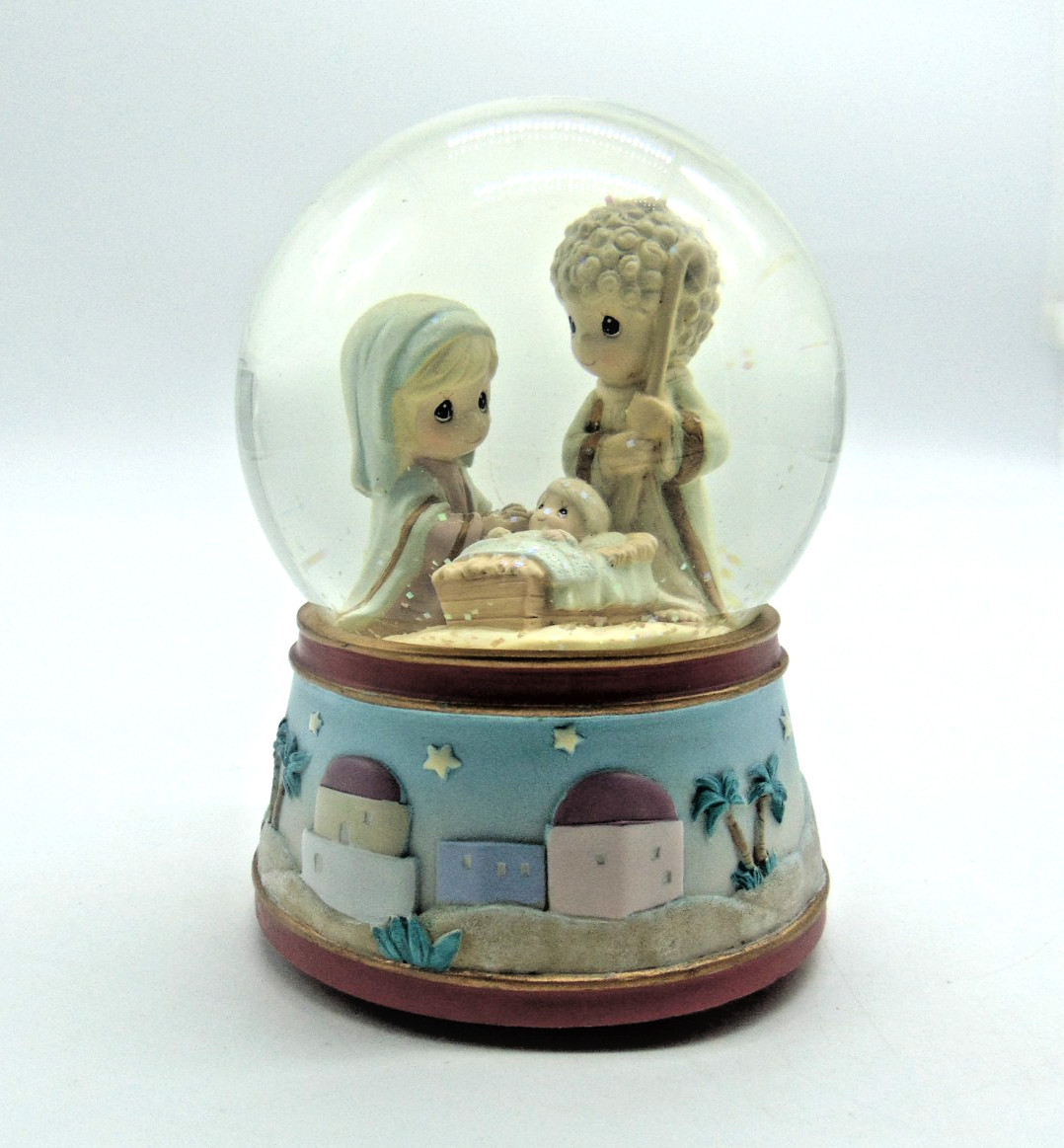 Vintage Precious Moments Musical Snow Globe 
