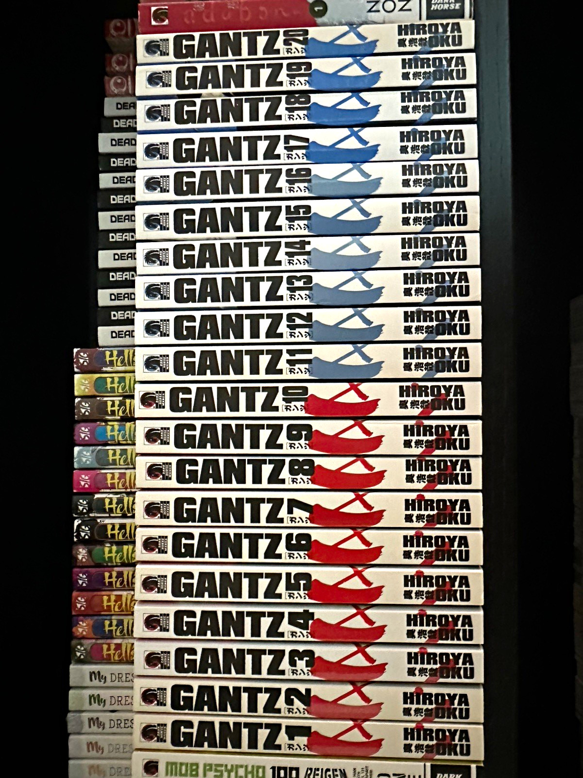 Gantz Manga 1-20