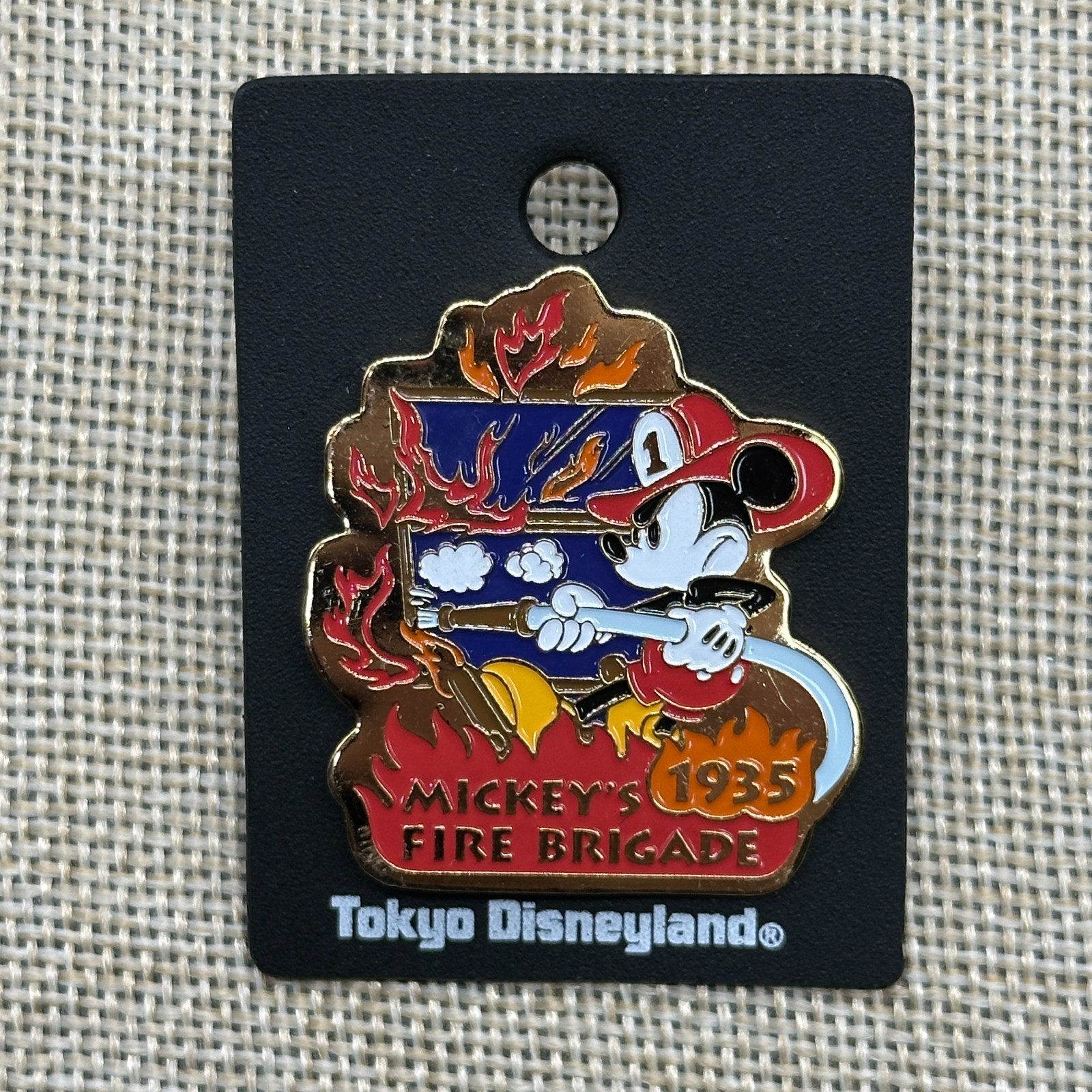 Tokyo Disney Resort Pin TDL Mickey Short Film Series Fire Brigade 1935