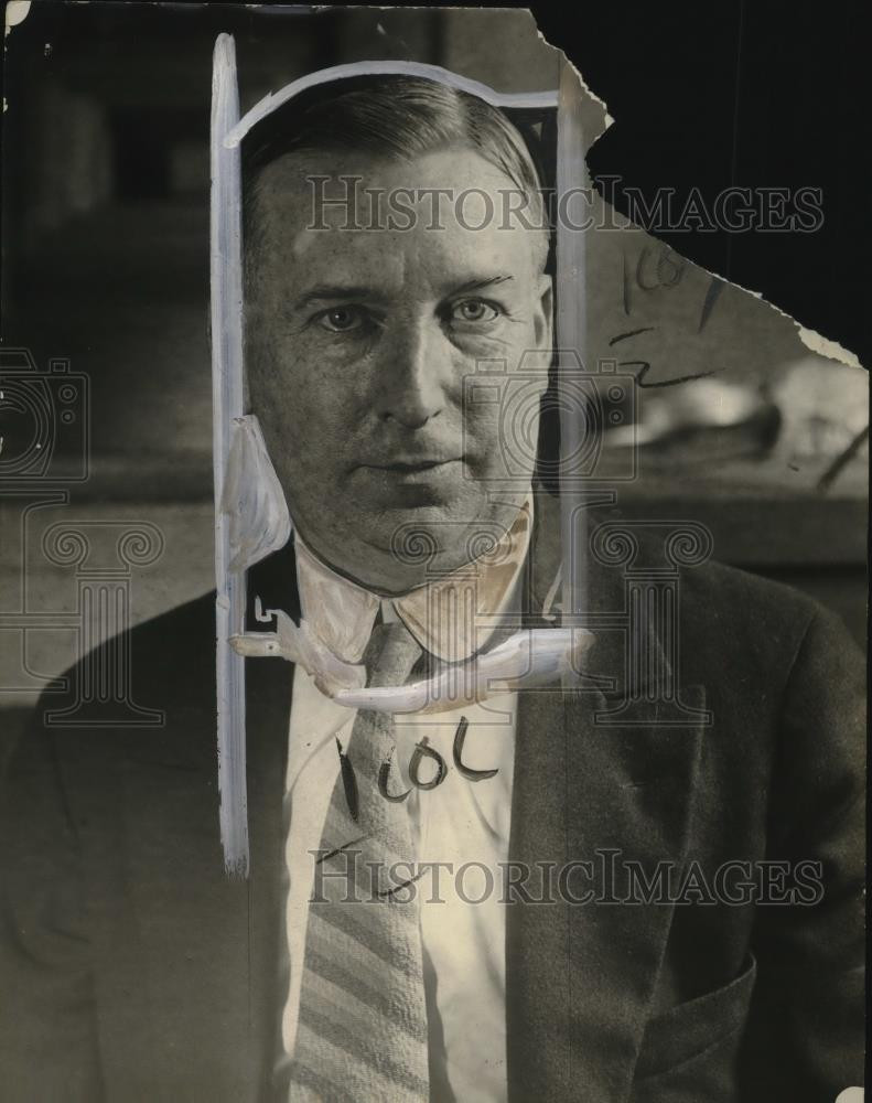 1925 Press Photo Joshua T Cockey president International Assoc Masters of  Dance