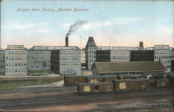Brockton,MA Douglas Shoe Factory Plymouth County Massachusetts Robbins Bros.