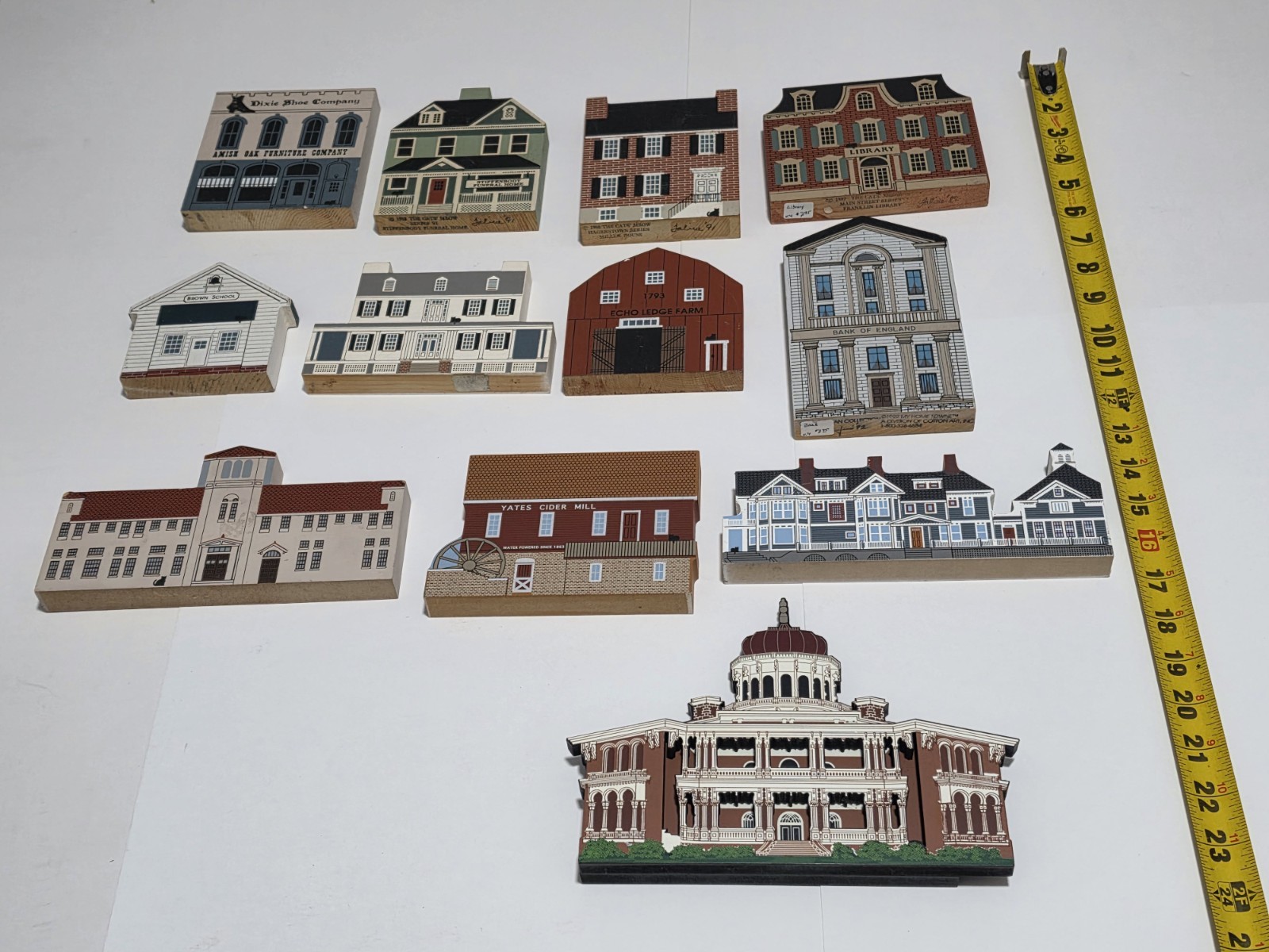 The Cat\'s Meow + Shelia\'s Villages Historic Buildings Lot of 12 (1987-2004) OOP