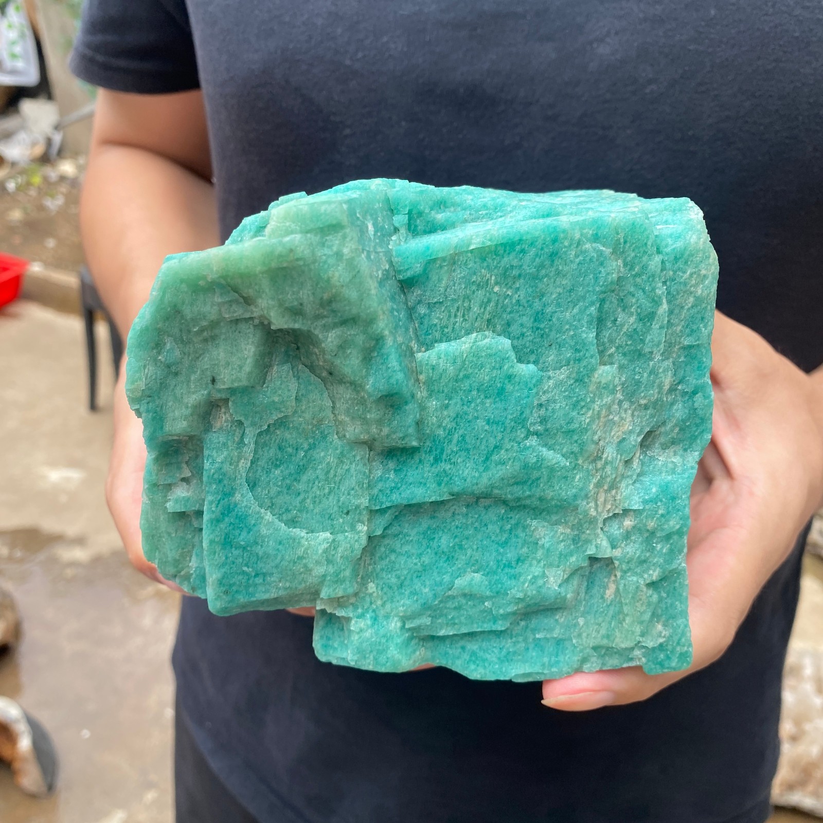 6.9LB Wholesale High Quality Natural Raw Green Aventurine Rough Crystal Mineral