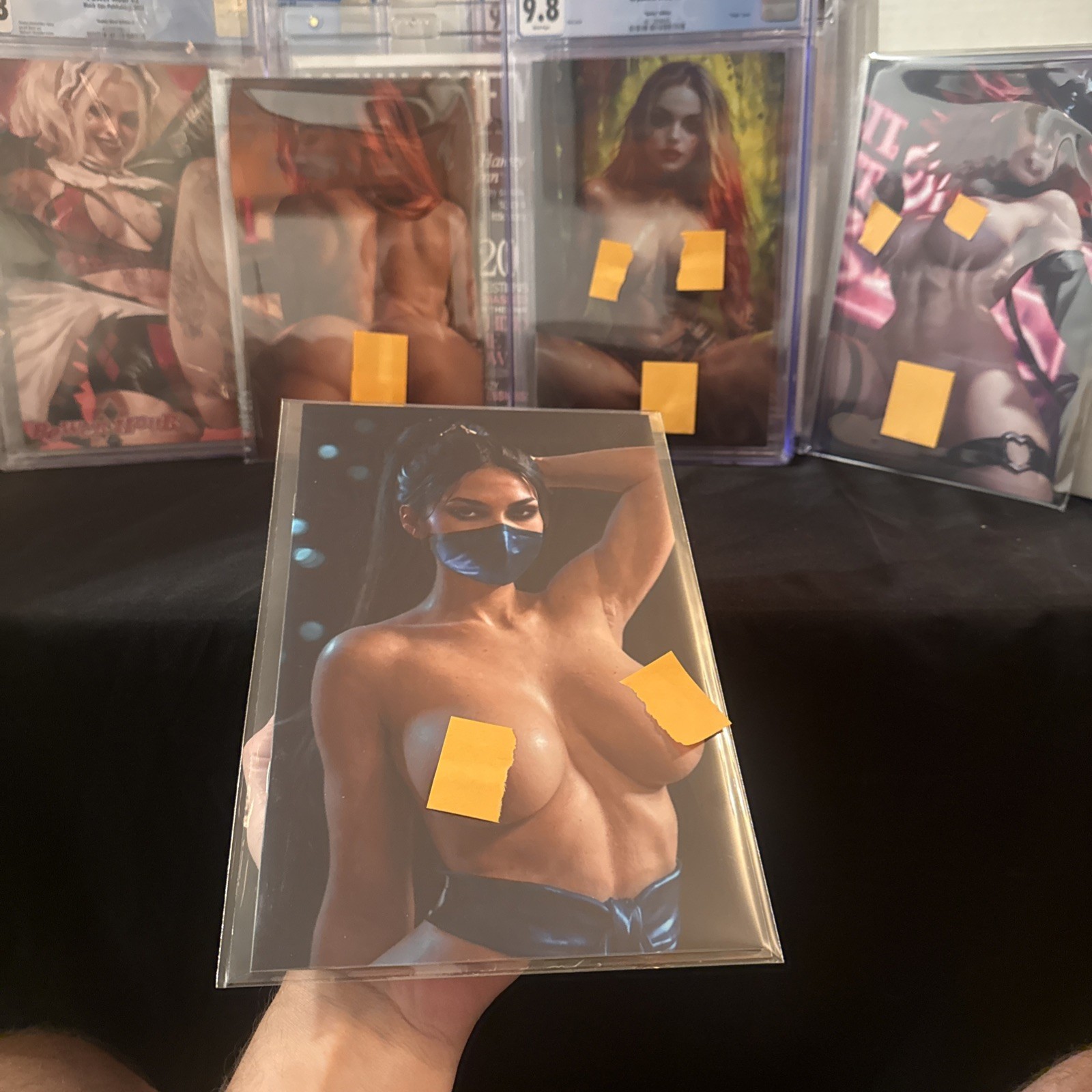 Fantasy Of Cosplay Kitana RARE SOLD OUT Edition Mortal Kombat 🔥 Beautiful Cover