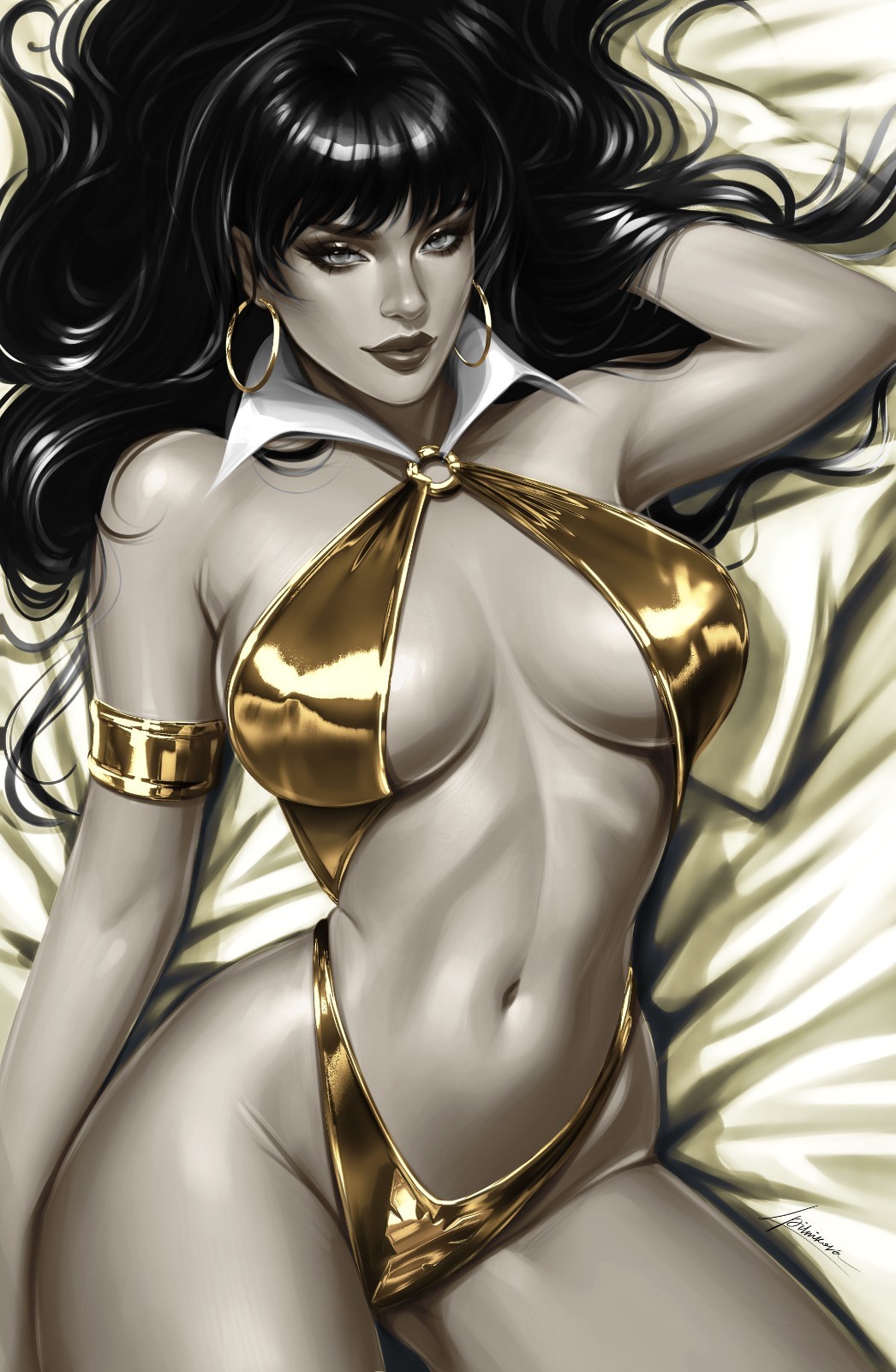 VAMPIRELLA ARMAGEDDON #6 - PILNIKOVA ART COVER B VIRGIN VARIANT KNIGHT OF COMICS
