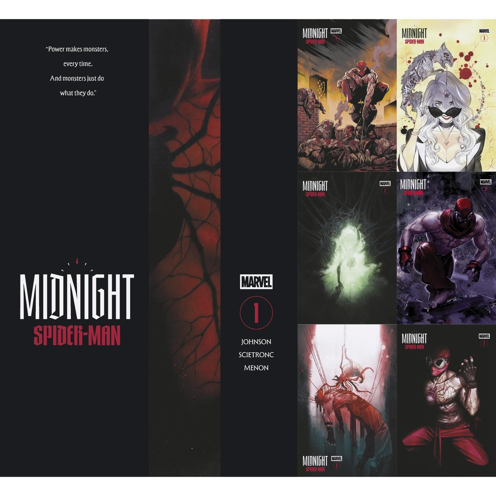 Midnight Spider-Man (2026) #1 Marvel Comics COVER SELECT