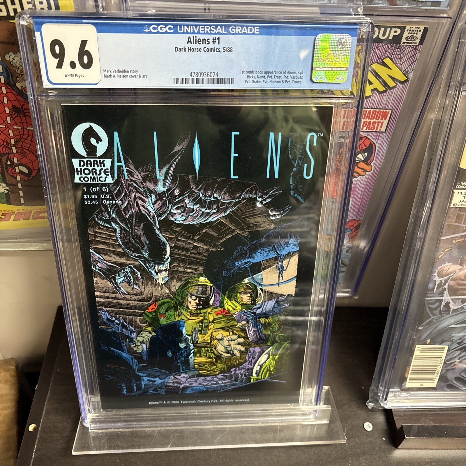 ALIENS #1 *CGC 9.6* (DARK HORSE, 1988)  1ST PRINT  1ST COMIC APPEARANCE
