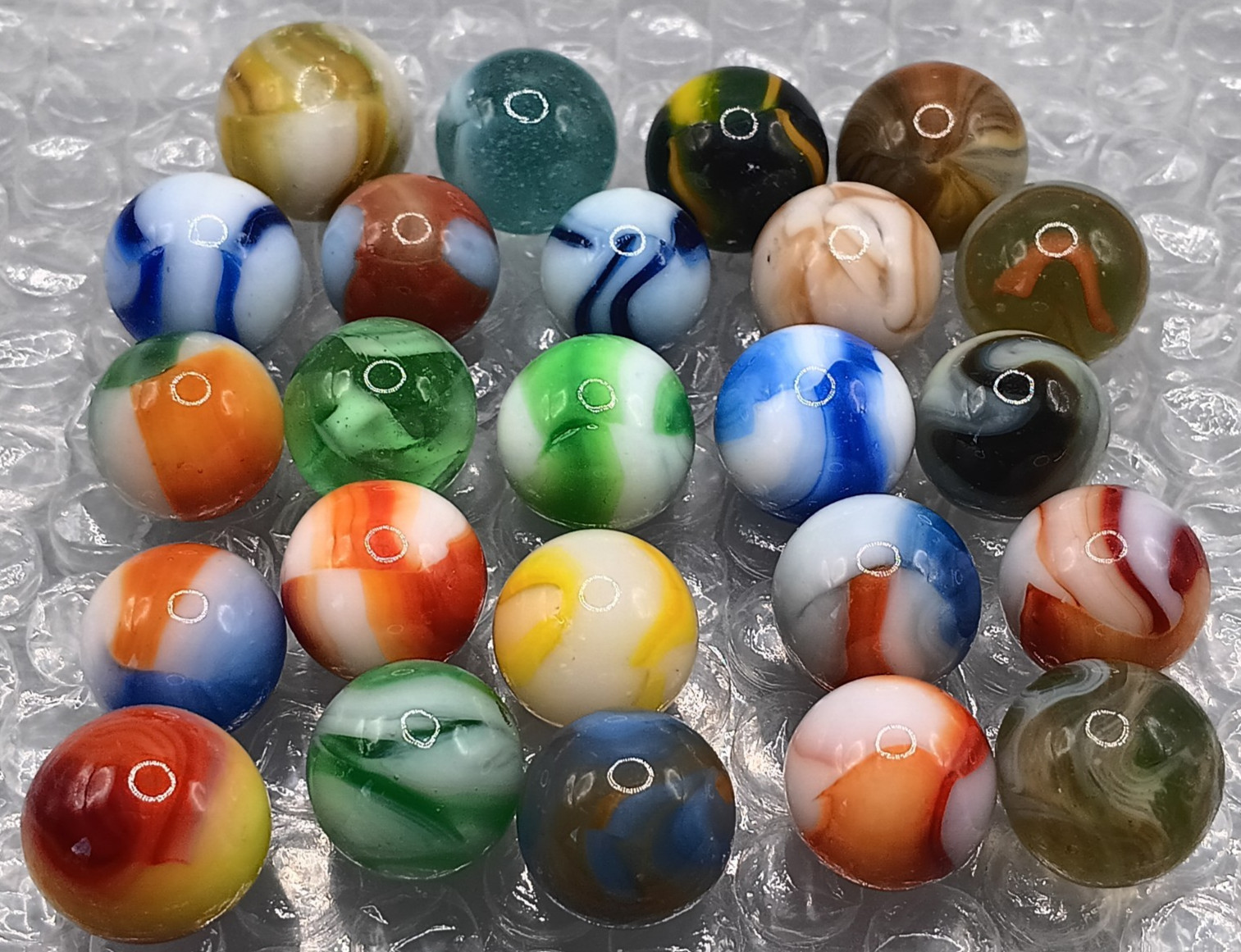 Vintage Older Marbles Lot- .71