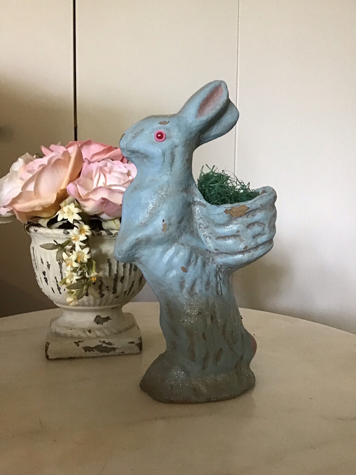 Jamieson Studios Paper Mache Easter Rabbit/Bunny Canton Ohio