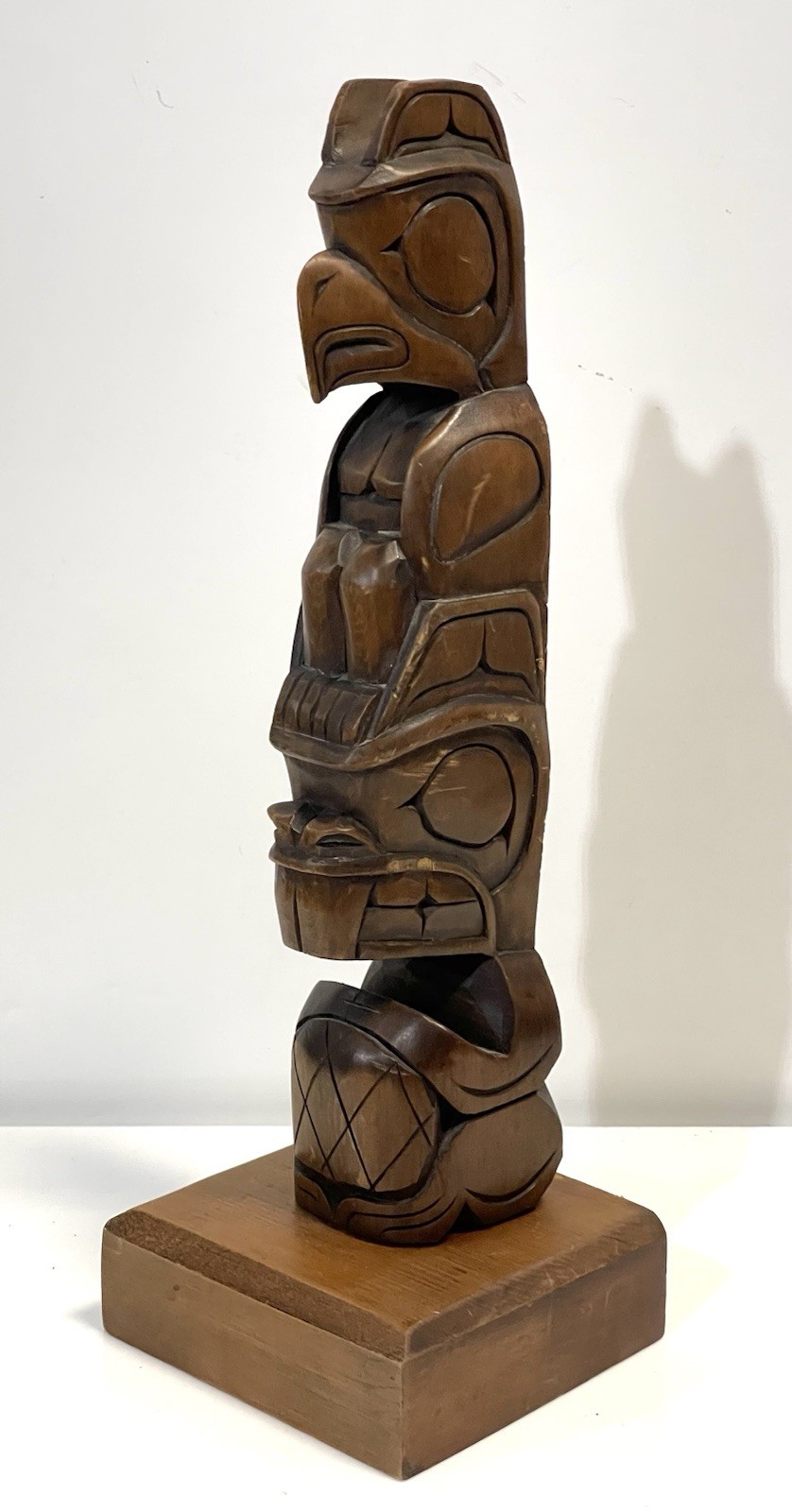 Thunderbird & Beaver By Joe Becker Musqueam Indian Reserve Vancouver B.C. 1980