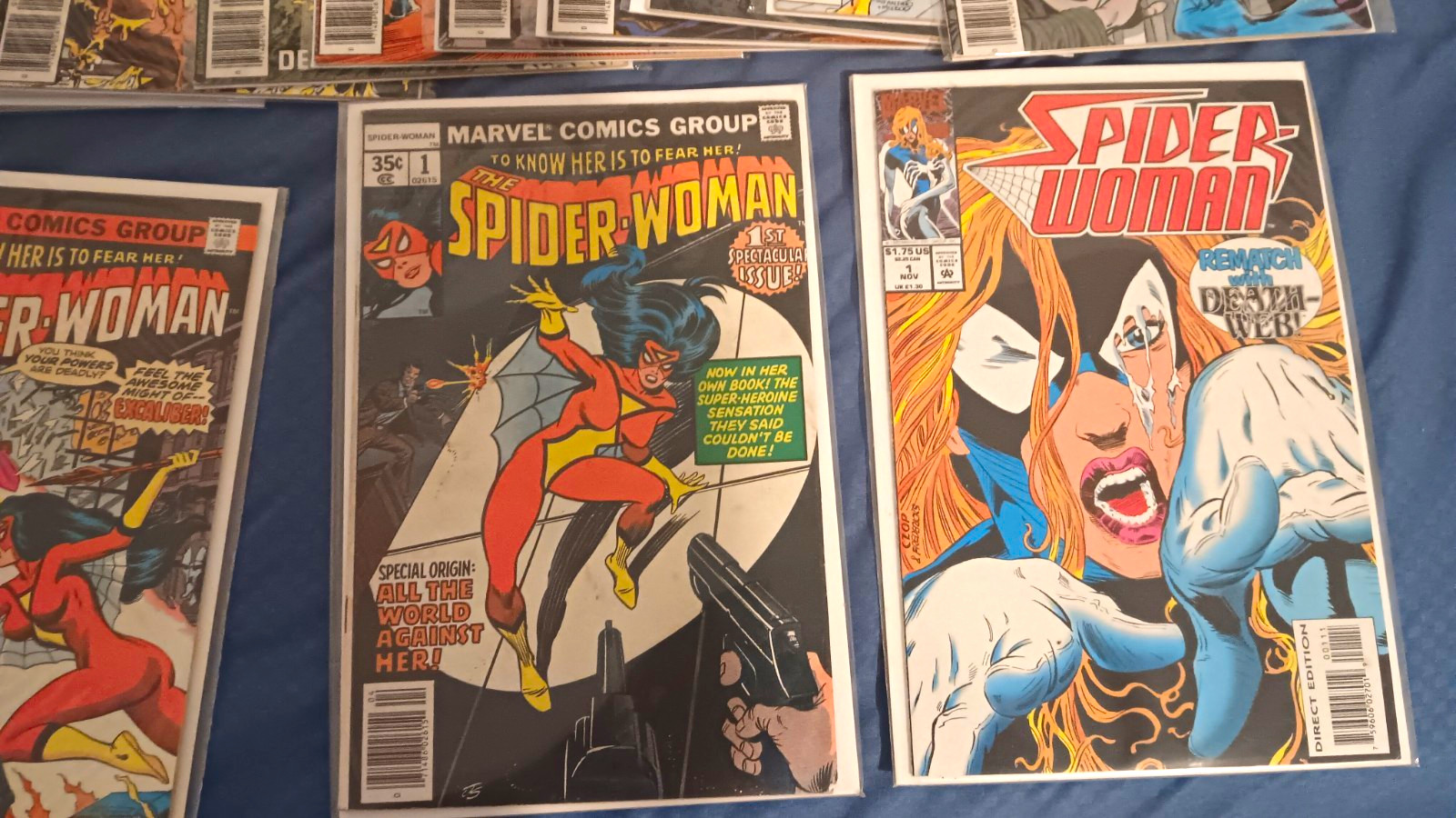 Marvel Comics Spider-Woman #1 (1978)  Complete Lot Direct Ed Wolfman/Infantino 